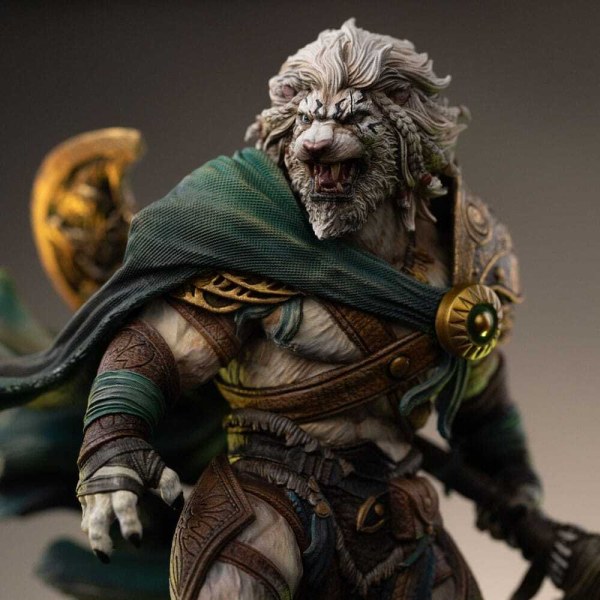 Ajani Goldmane Art Scale 26 cm - Iron Studios Magic The Gathering