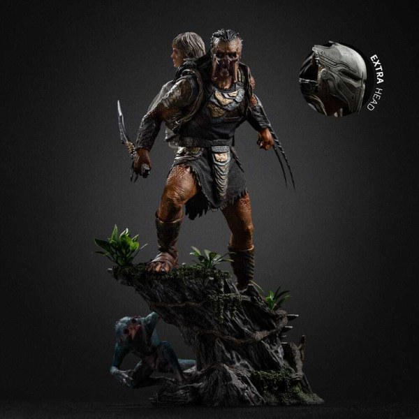 Art Scale Dek & Thia 27 cm - Iron Studios Predator: Badlands