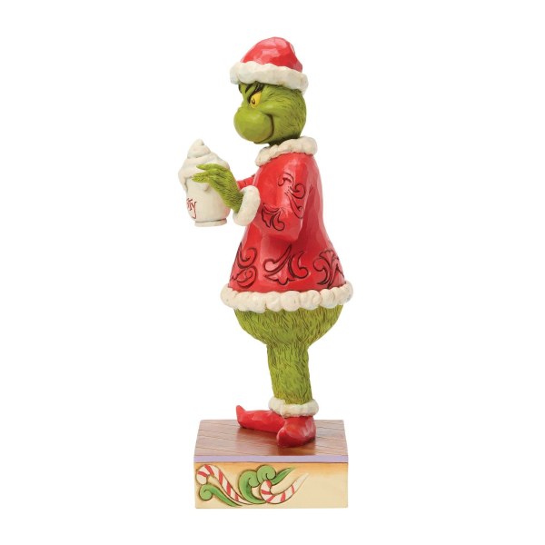 Grinch met warme chocolademelk - JIM SHORE GRINCH