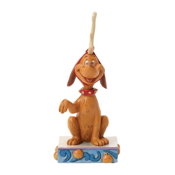 Max met bel aan zijn staart - JIM SHORE GRINCH