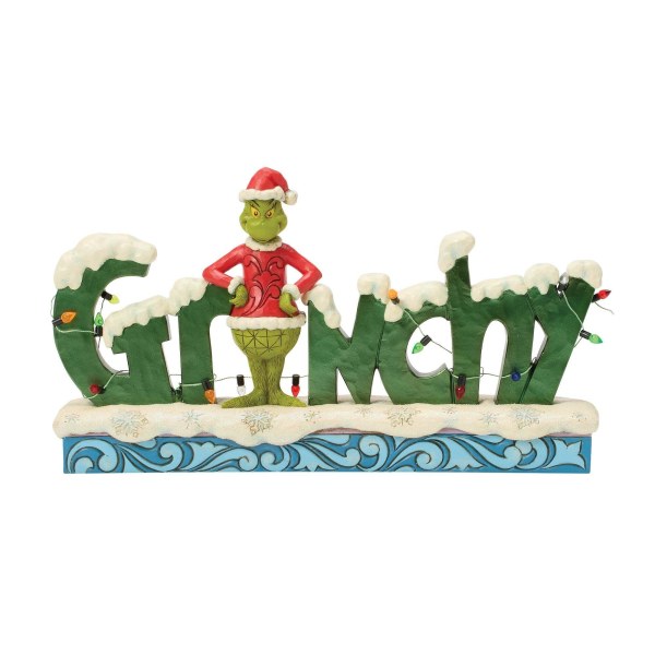 Grinch-woord - JIM SHORE GRINCH