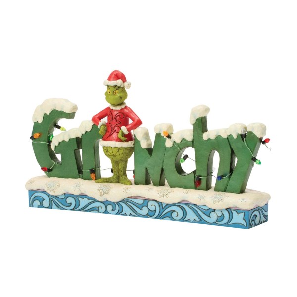 Grinch-woord - JIM SHORE GRINCH