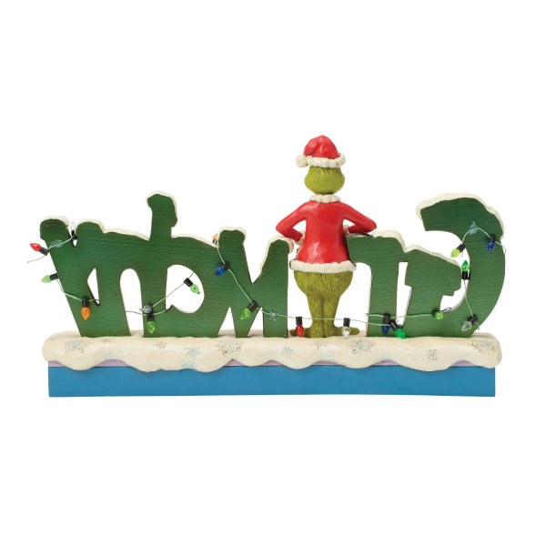 Grinch-woord - JIM SHORE GRINCH