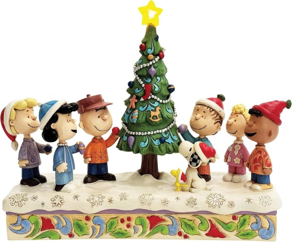O Kerstmis : Charlie Brown & Friends LED Muzikale Kerstmis - Peanuts