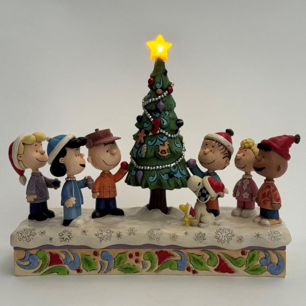 O Kerstmis : Charlie Brown & Friends LED Muzikale Kerstmis - Peanuts