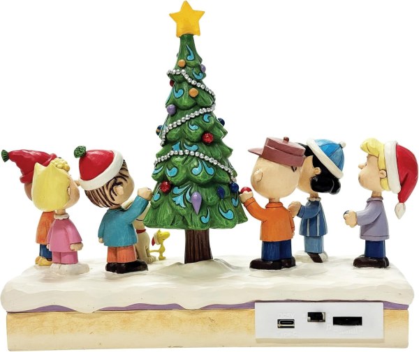 O Kerstmis : Charlie Brown & Friends LED Muzikale Kerstmis - Peanuts