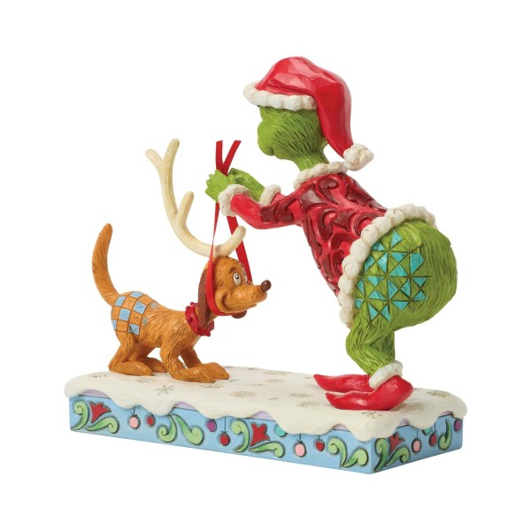 Grinch die geweien vastbindt - JIM SHORE GRINCH