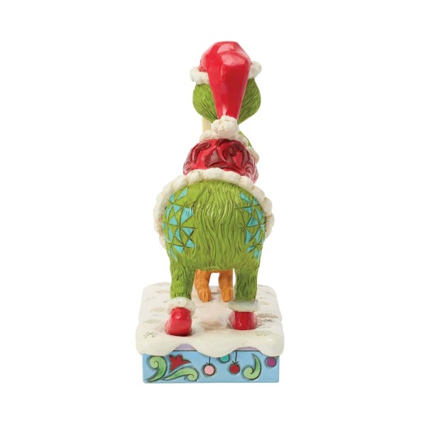 Grinch die geweien vastbindt - JIM SHORE GRINCH