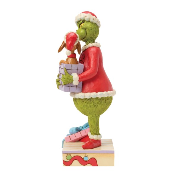 Grinch met cadeau - JIM SHORE GRINCH