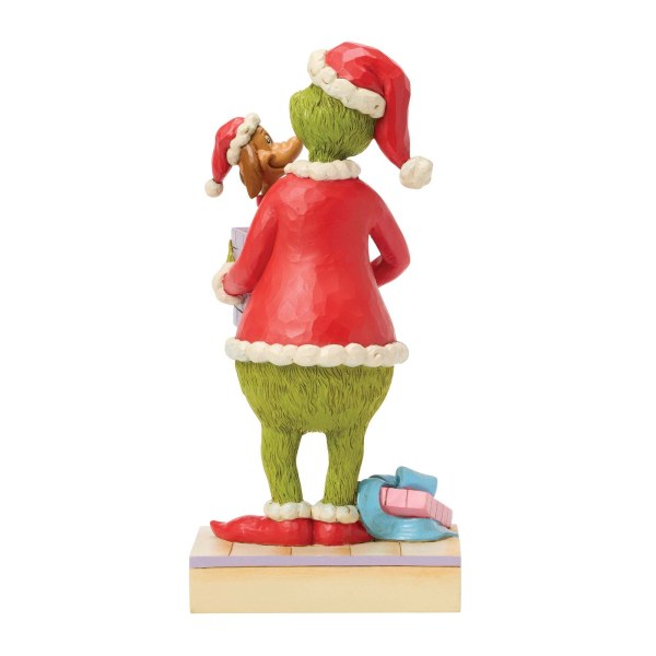 Grinch met cadeau - JIM SHORE GRINCH