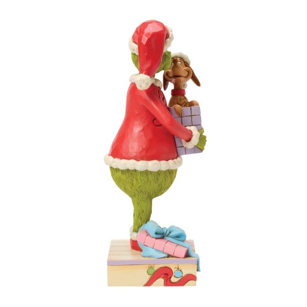 Grinch met cadeau - JIM SHORE GRINCH