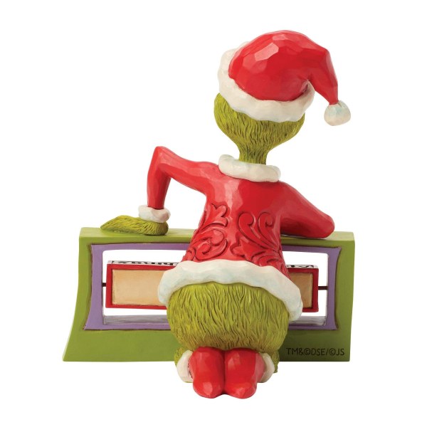 Grinch-draaiend reclamebord - JIM SHORE GRINCH
