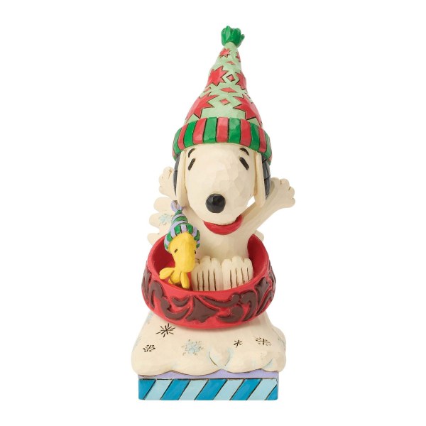 Snoopy en Woodstock hondenslee - Peanuts