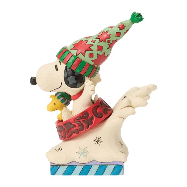 Snoopy en Woodstock hondenslee - Peanuts