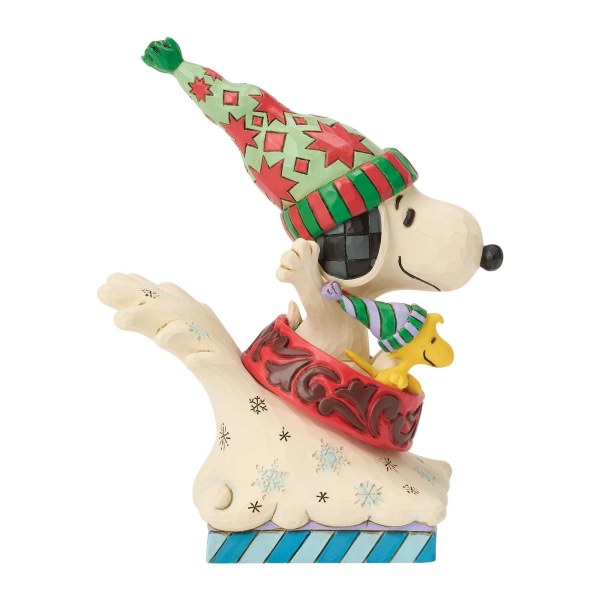 Snoopy en Woodstock hondenslee - Peanuts