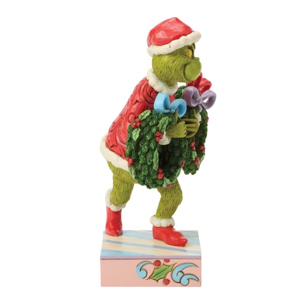 Grinch steelt kransen - JIM SHORE GRINCH