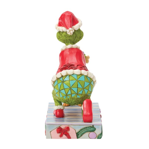 Grinch geeft Max - JIM SHORE GRINCH