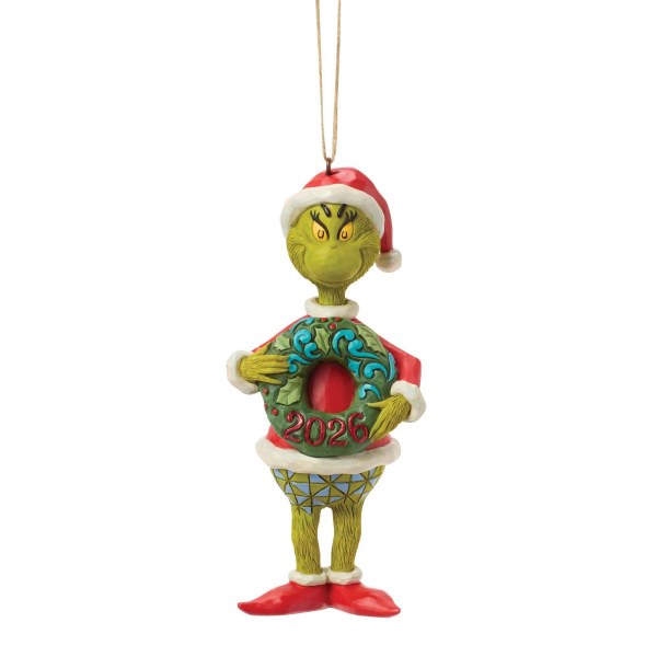 Grinch 2026 hangornament - JIM SHORE GRINCH