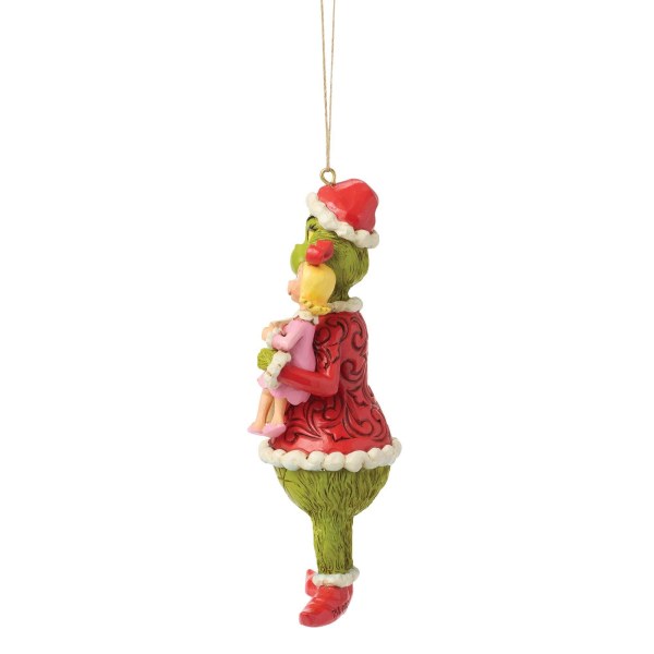 Ginch en Cindy Lou bordje als hangend ornament - JIM SHORE GRINCH