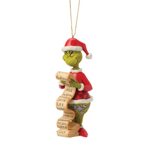 Grinch-lijst hangornament - JIM SHORE GRINCH