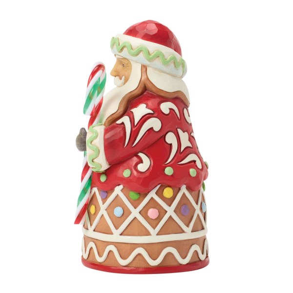 Peperkoekkerstman met zuurstok (pintformaat) - Heartwood Creek