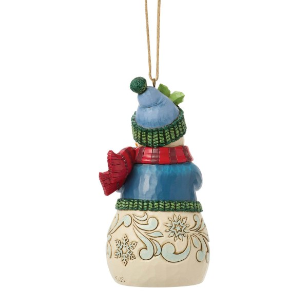 Sneeuwpop met cadeautjes als hangend ornament - Heartwood Creek