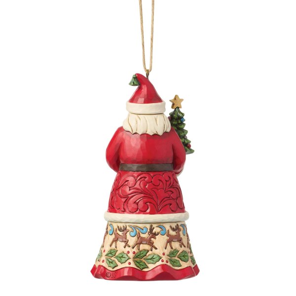 Kerstman met cadeautjes als hangend ornament - Heartwood Creek
