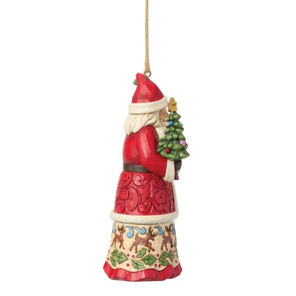 Kerstman met cadeautjes als hangend ornament - Heartwood Creek