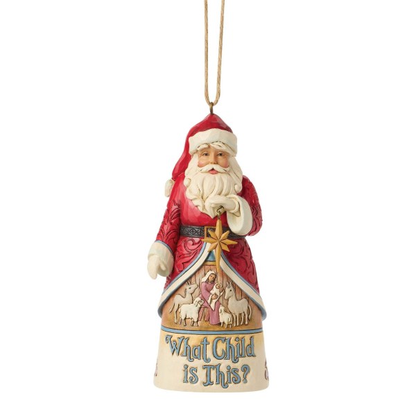 Zoon kerstman hangend ornament - Heartwood Creek