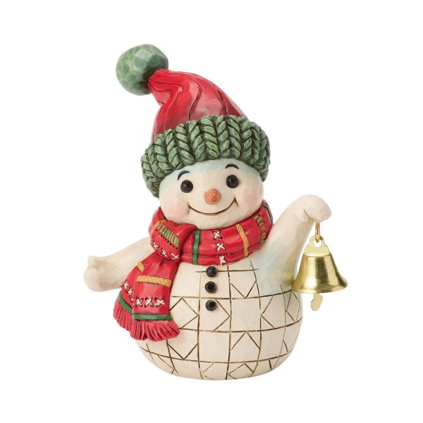 Mini sneeuwpop met bel - Heartwood Creek