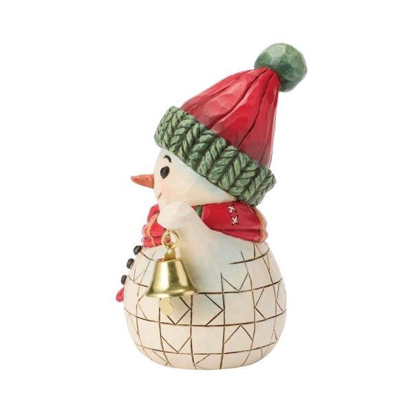 Mini sneeuwpop met bel - Heartwood Creek