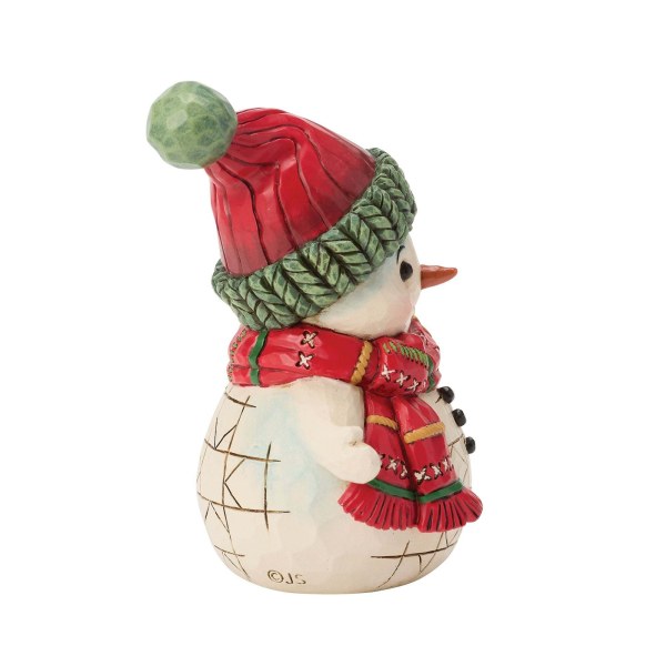 Mini sneeuwpop met bel - Heartwood Creek