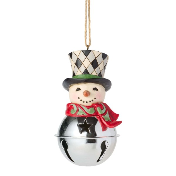 Hangend ornament met sneeuwpop uit Highland Glen - Heartwood Creek