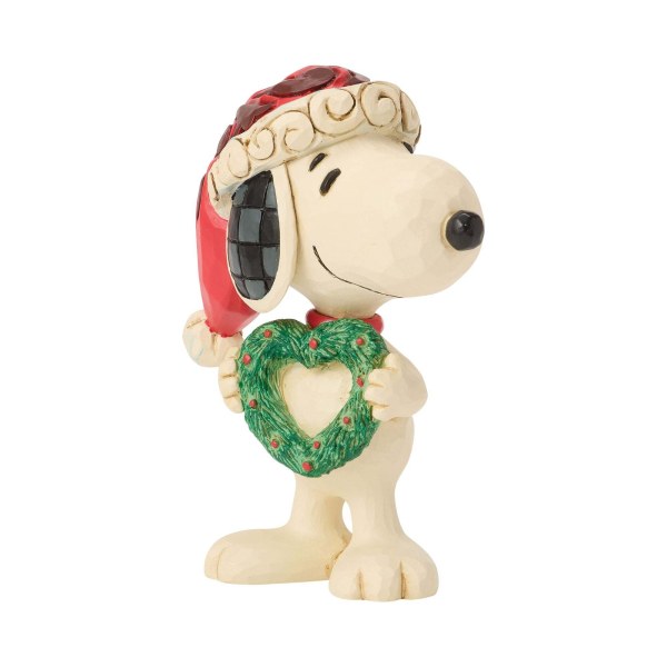 SNOOPY MET HARTKRANS MINI - PEANUTS