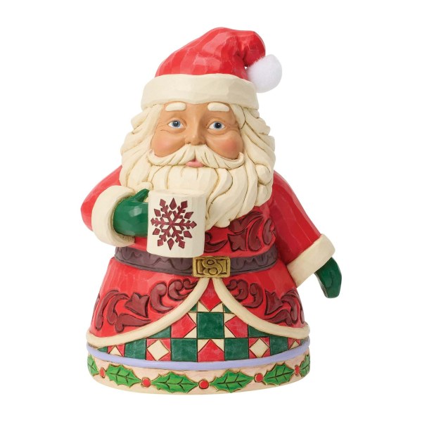 De kerstman drinkt warme chocolademelk - Heartwood Creek