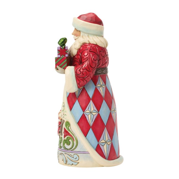 Kerstman met figuur van de Kerstman en mevrouw - Heartwood Creek