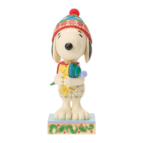 GROTE SNOOPY DIE WOODSTOCK OMHELST - PEANUTS