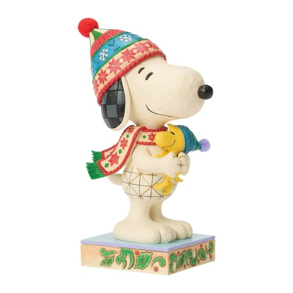 GROTE SNOOPY DIE WOODSTOCK OMHELST - PEANUTS