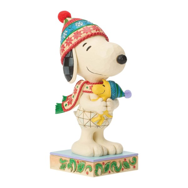 GROTE SNOOPY DIE WOODSTOCK OMHELST - PEANUTS