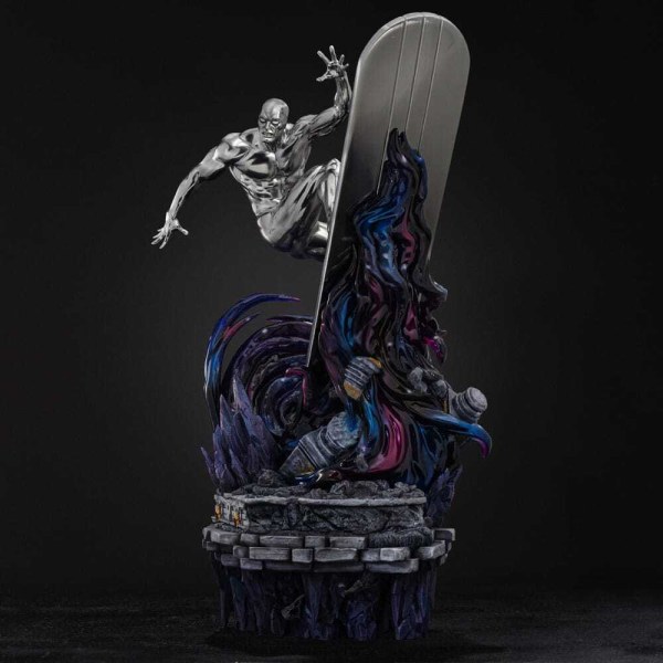 Deluxe Art Scale Silver Surfer Diorama 36 cm - Marvel Comics Infinity Gauntlet