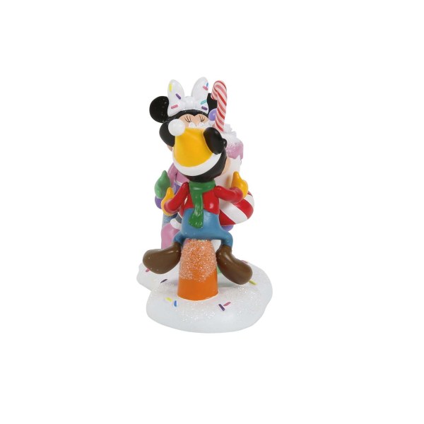 MICKEY EN MINNIE DELEN EEN CHOCOLADE - DISNEY VILLAGE