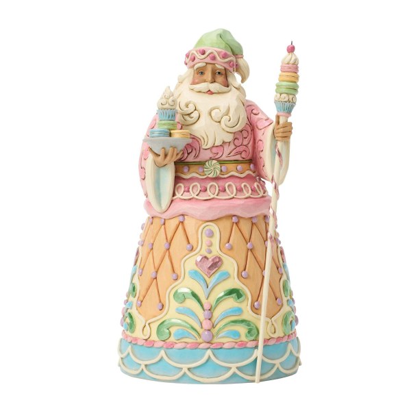 Zoete kerstman met macaron - Heartwood Creek