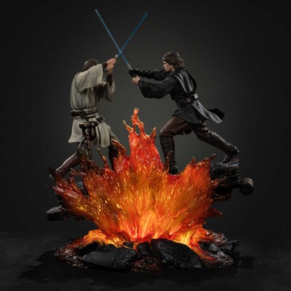 Art Scale Anakin vs. Obi Wan 34 cm - Iron Studios Star Wars