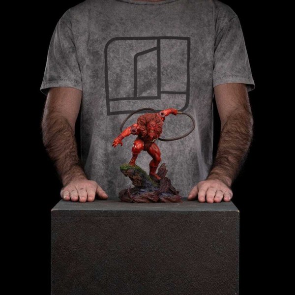 Art Scale Red Beest Man (Exclusief 2024) 23 cm - Iron Studios Masters of the Universe