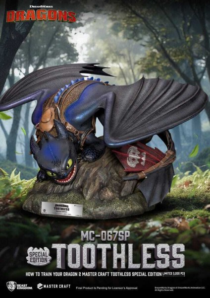 How To Train Your Dragon 2 Master Craft Toothless beeldje 38 cm