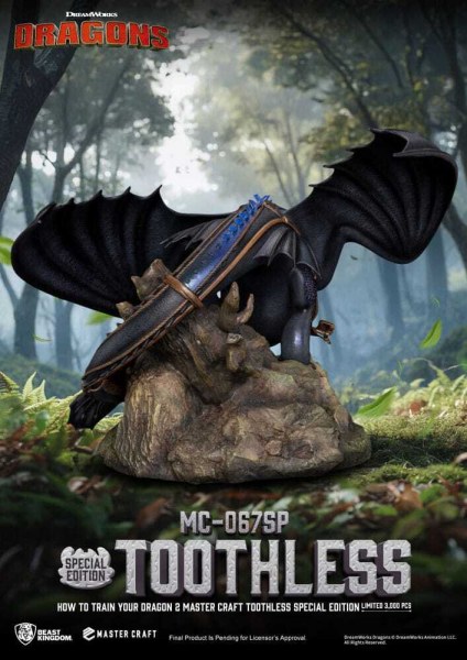 How To Train Your Dragon 2 Master Craft Toothless beeldje 38 cm