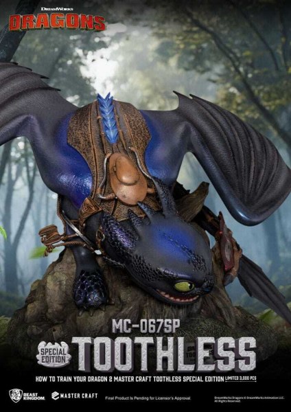 How To Train Your Dragon 2 Master Craft Toothless beeldje 38 cm