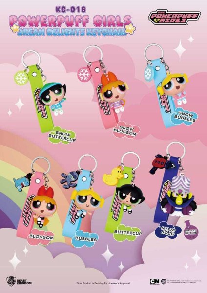 Lilo The Powerpuff Girls sleutelhanger blind box Dream Delights 5 cm assortiment