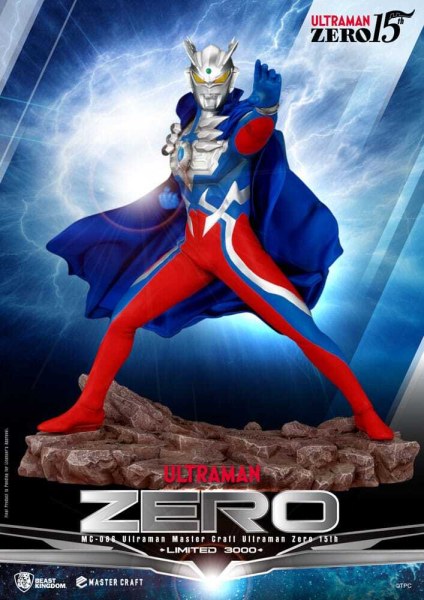 Ultraman-beeldje Master Craft Ultraman Zero 15e editie 41 cm