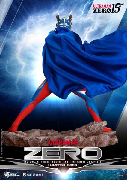 Ultraman-beeldje Master Craft Ultraman Zero 15e editie 41 cm